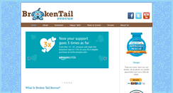 Desktop Screenshot of brokentailrescue.org